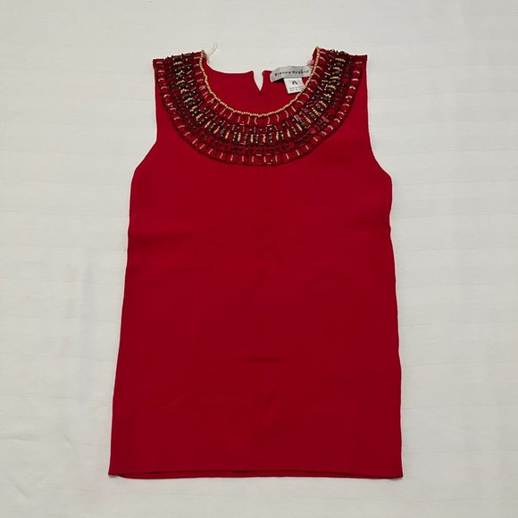 Bianca Nygard  Sleeveless beaded top size 4 - 6 - Picture 2 of 7